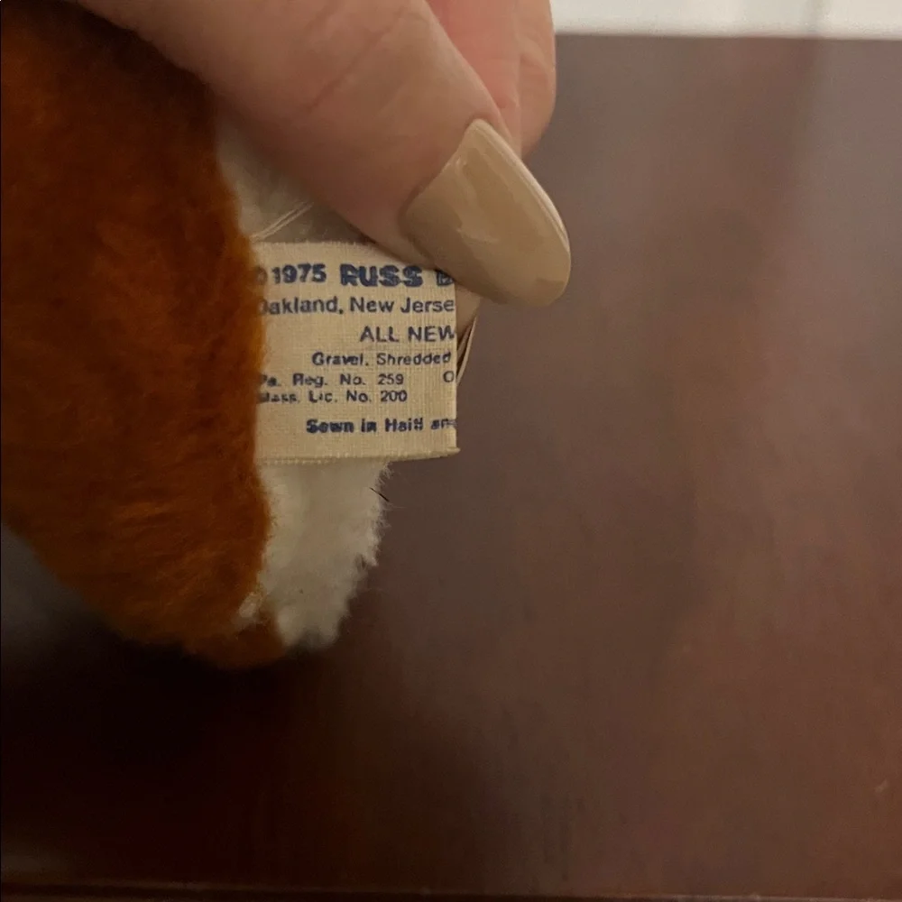 Vintage 1975 Russ 